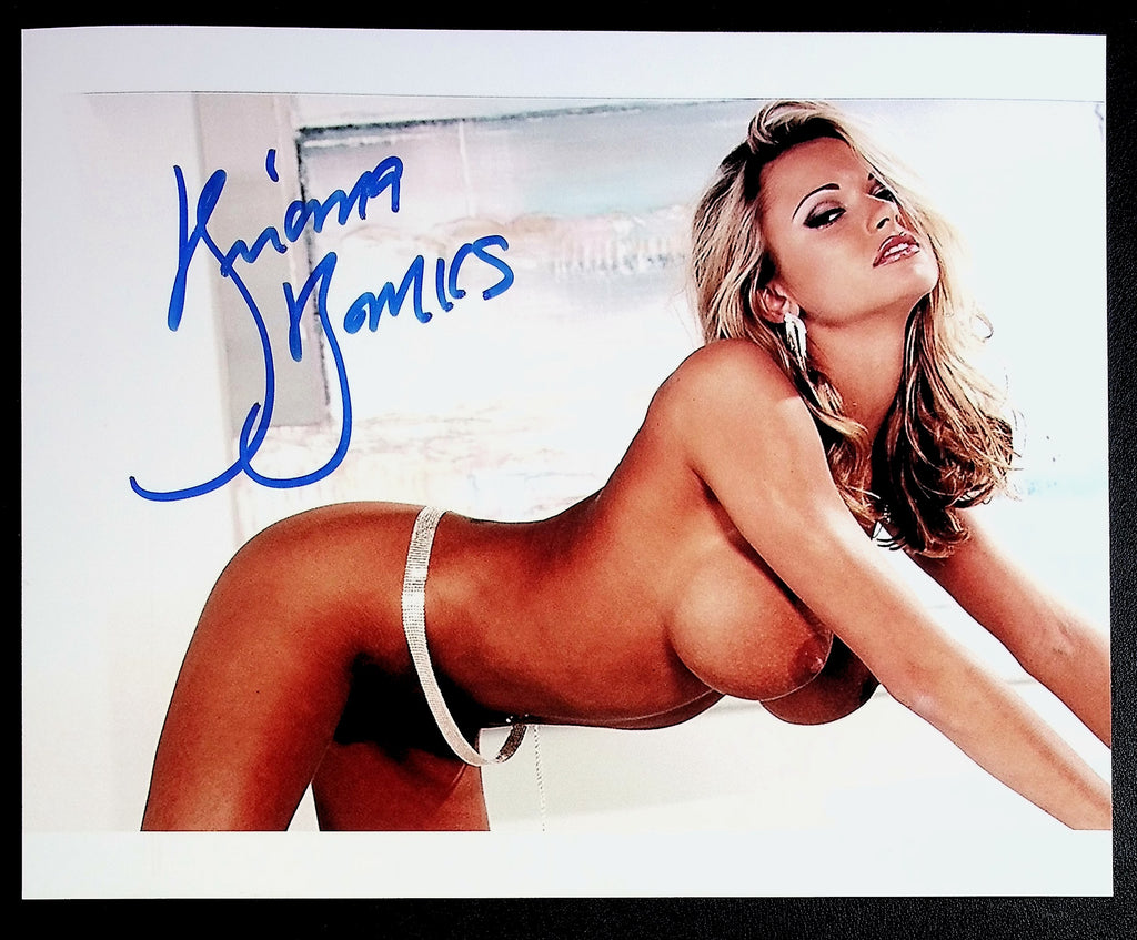 Briana Banks Adult Star Autographed 8x10 Photo w/COA SHP2-144