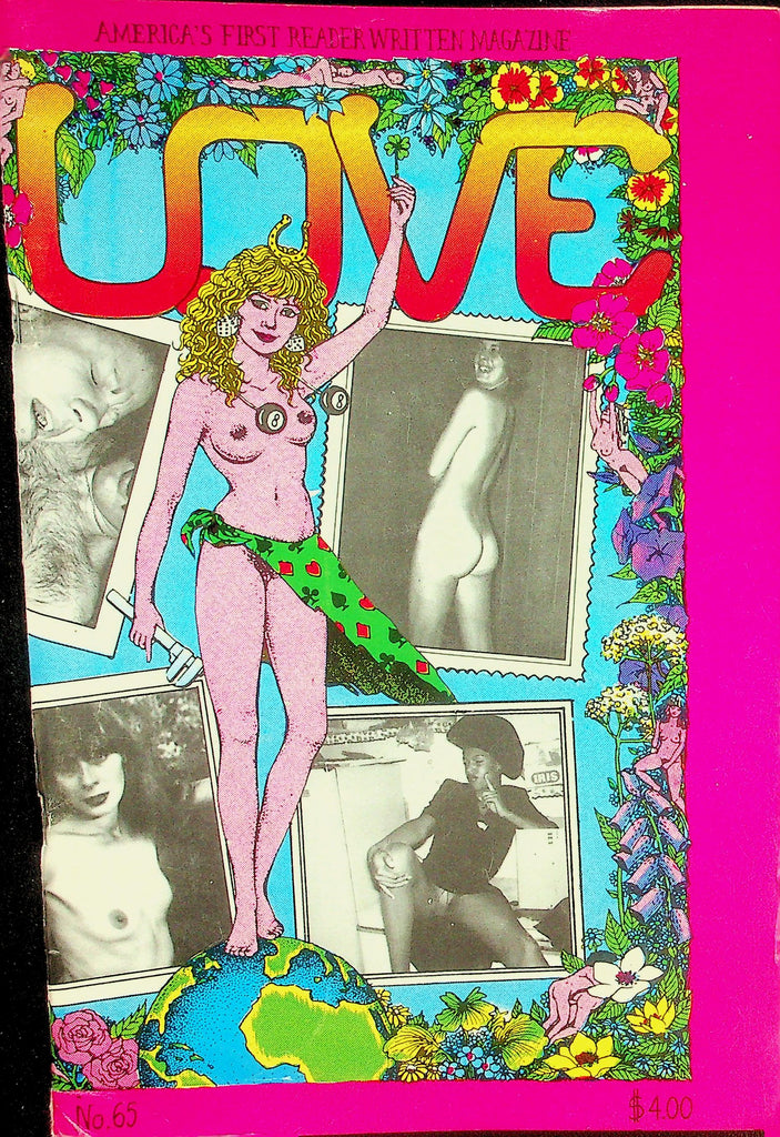 Love Adult Newspaper Magazine   Long Jean Meets Queen Adrena  #65 1980's     090126lmp2-GSC