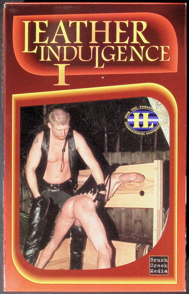 Leather Indulgence I Brush Creek Media Gay VHS 1999 092624JKVHS