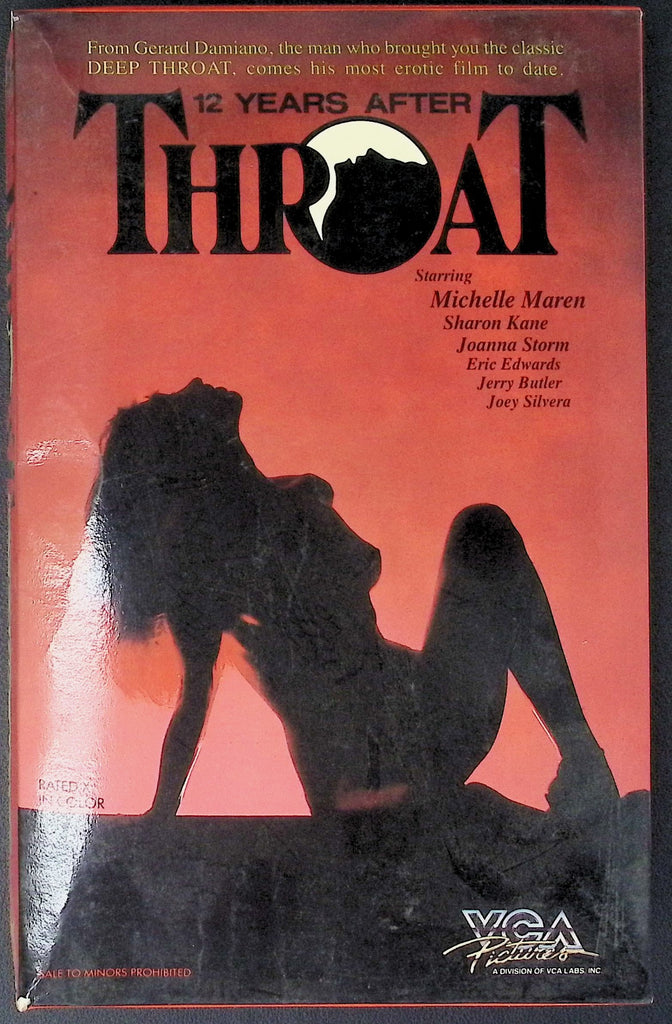 12 Years After Throat Michelle Maren Sharon Kane Adult VHS VCA 042026AKVHS2