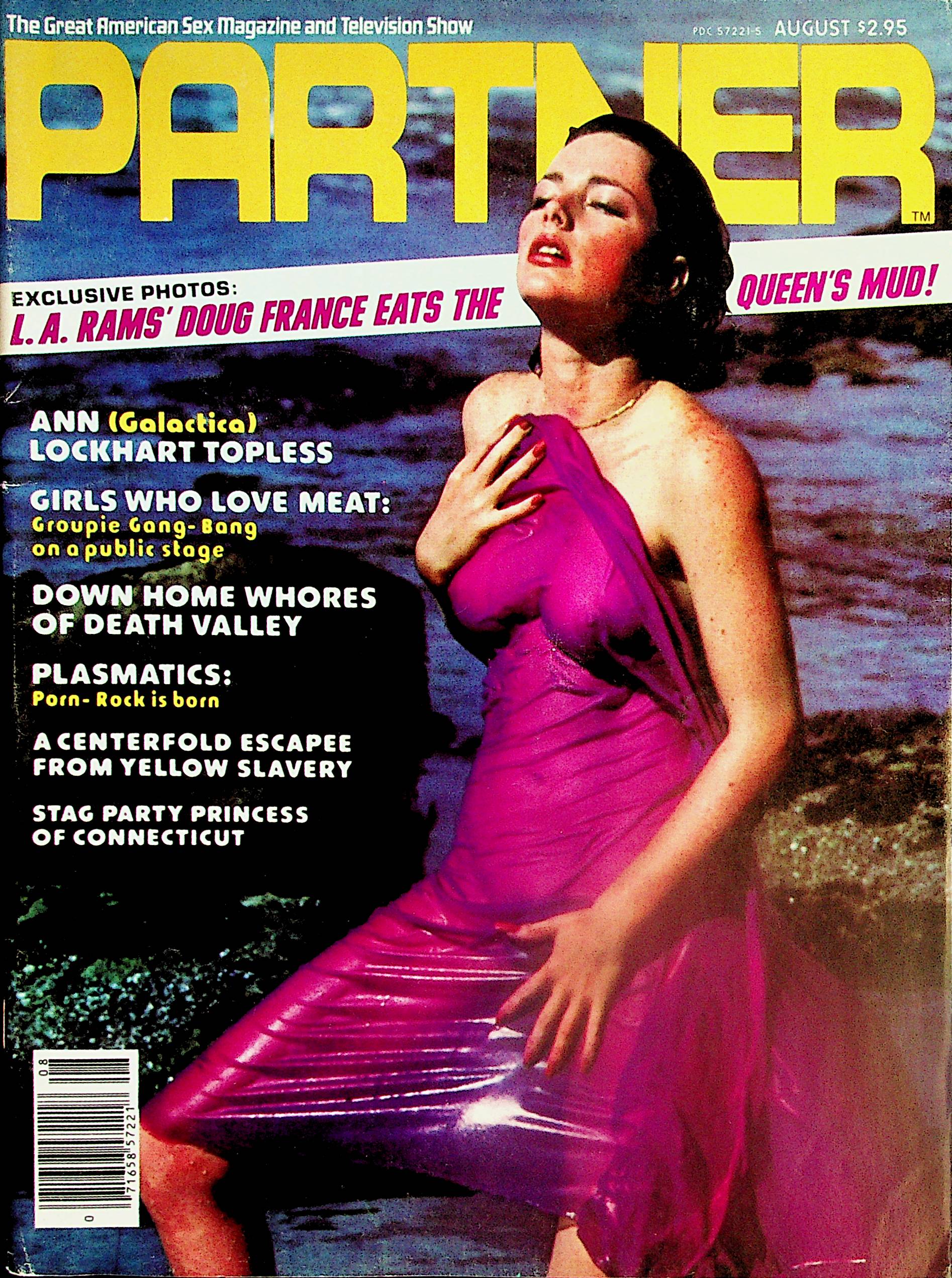 Partner Magazine Ann Lockhart Topless / Groupie Gang-Bang August 1980 –  Mr-Magazine