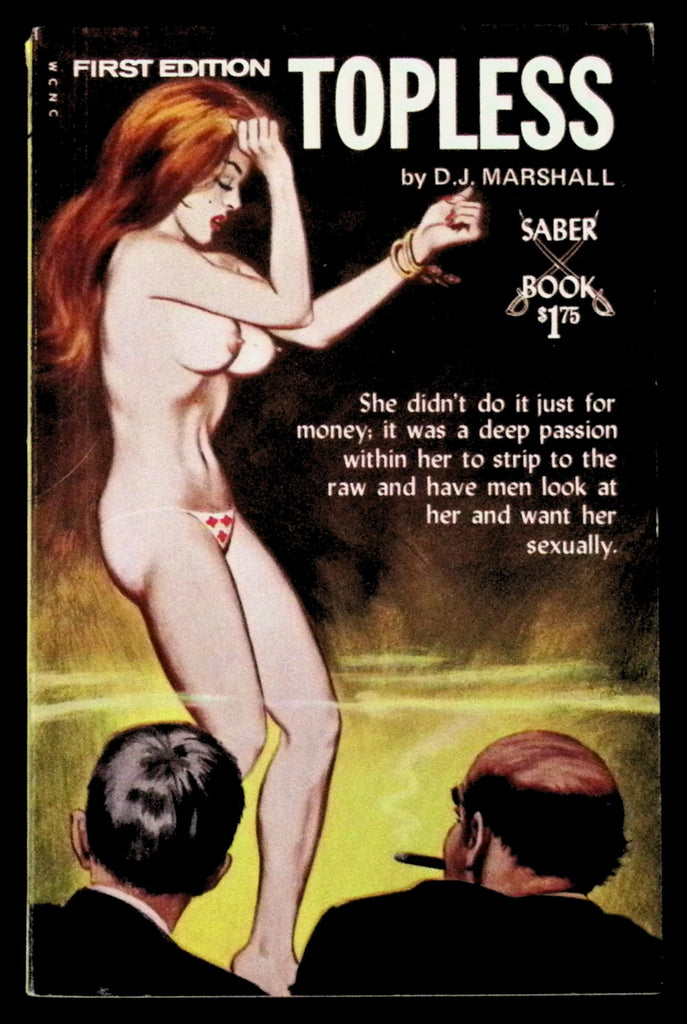 Topless by D.J. Marshall SA-178 Adult Paperback Book 080326VFP-24