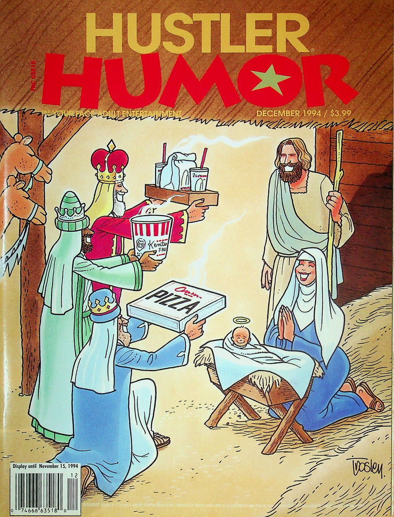 Hustler Humor Magazine The Dump December 1994 092524RP