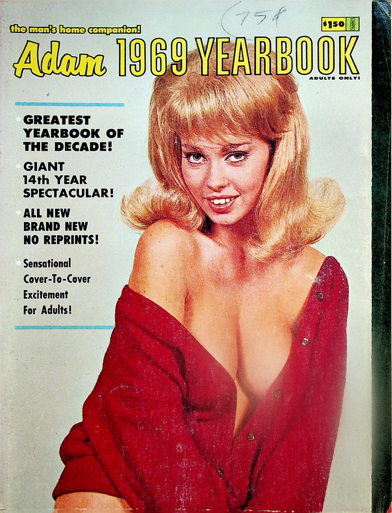 Adam 1969 Yearbook Magazine  Cover Girl Carol Loren    102024lm-p