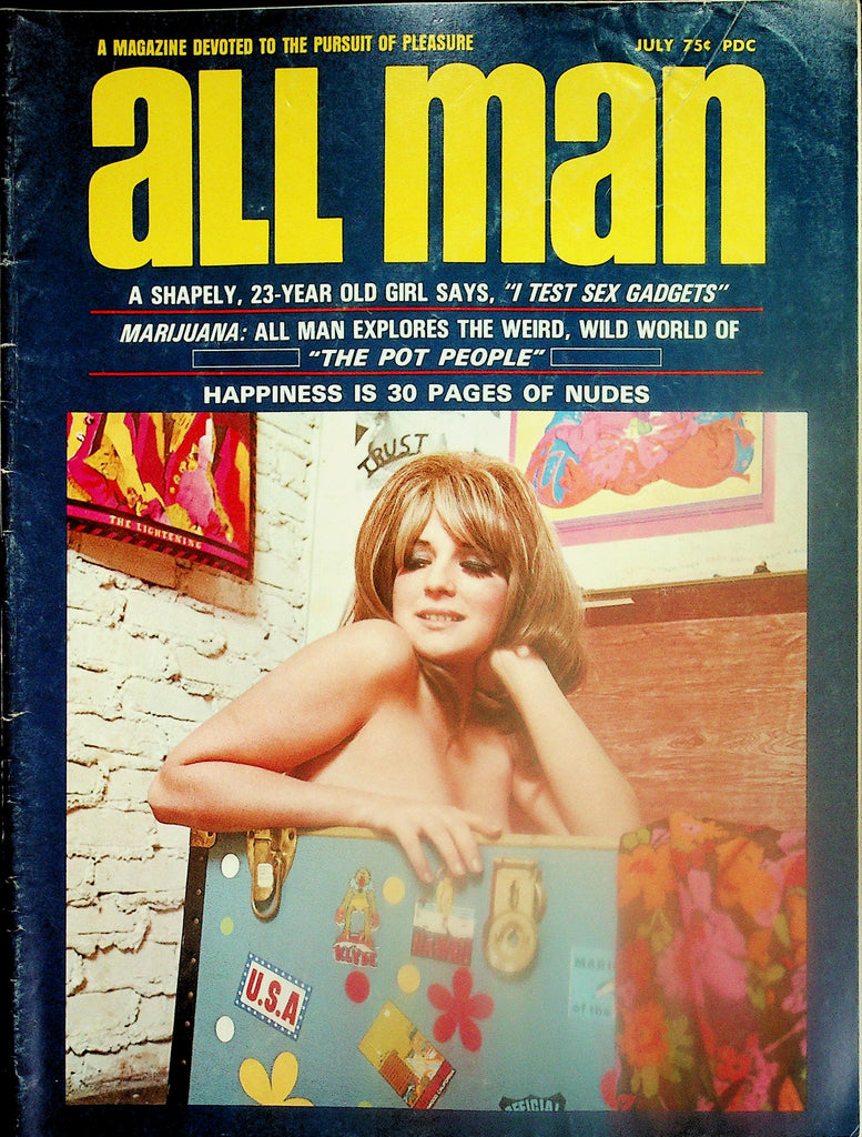 All Man Magazine  Covergirl Diana  July 1968     111025lm-p