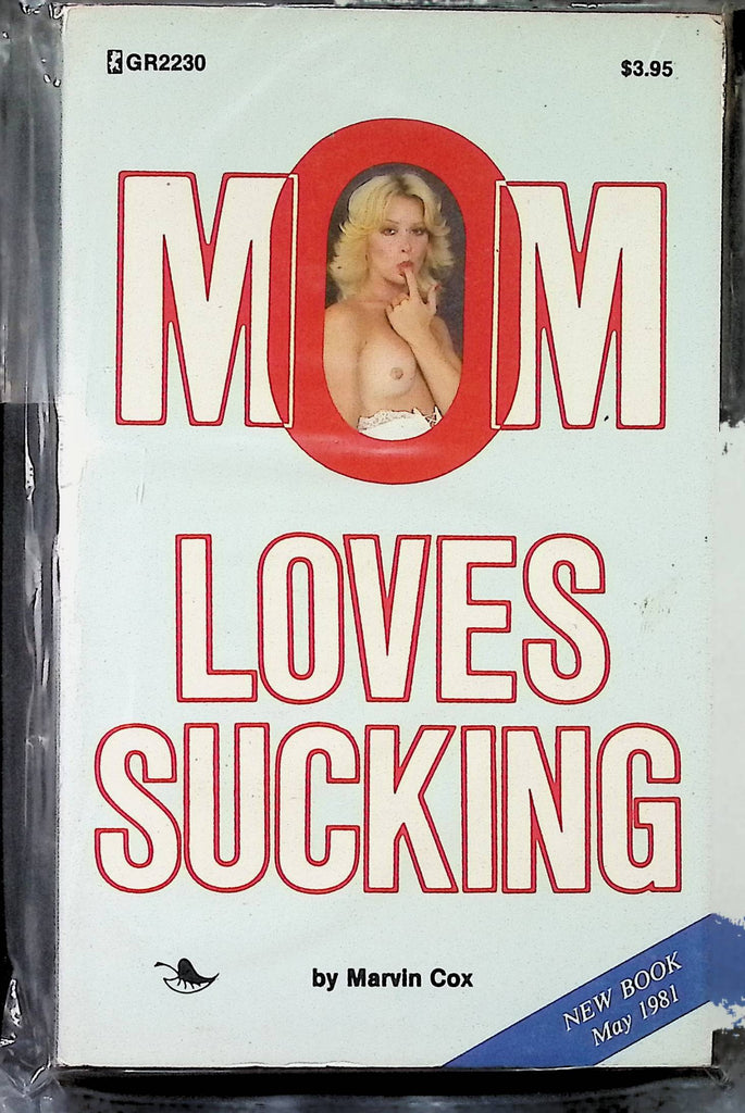 Mom Loves Sucking by Marvin Cox GR2230 May 1981 Greenleaf Adult Paperback Novel-080224AMP