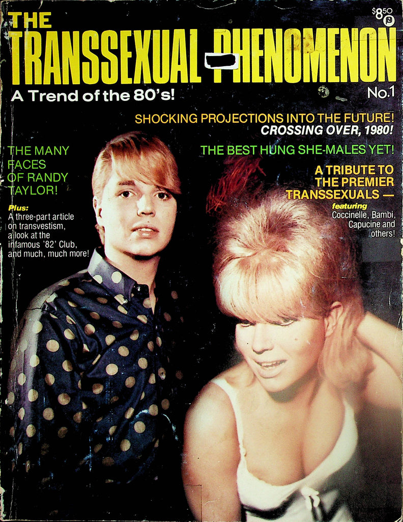 The Transsexual Phenomenon Magazine  The Many Faces Of Randy Taylor / Best Hung She-Males!  #1 1980    071924lm-p