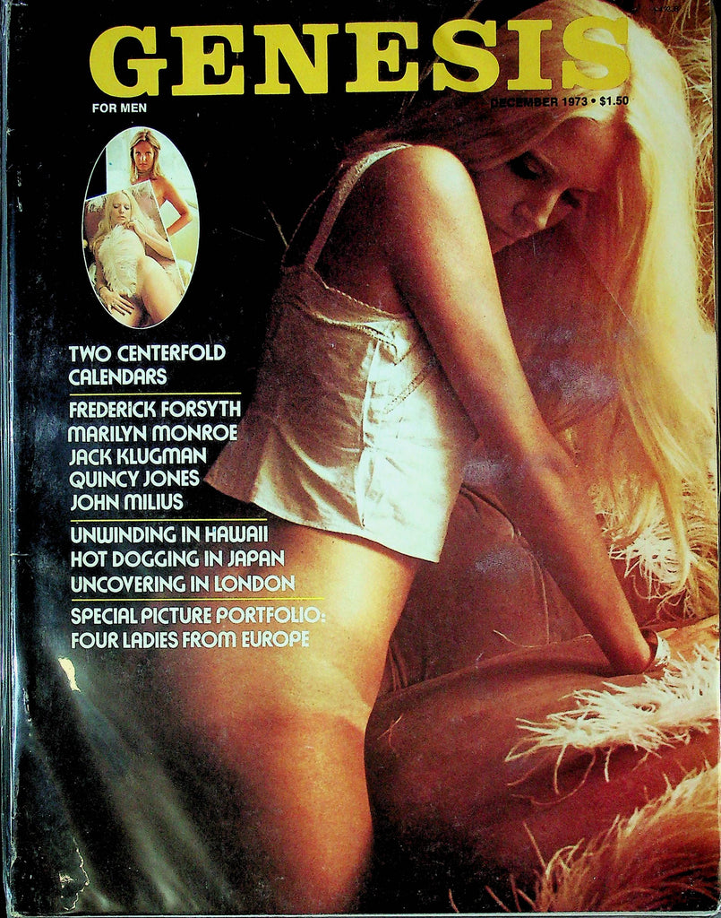 Genesis Men's Magazine Frederick Forsythe Marilyn Monroe December 1973 062524RP