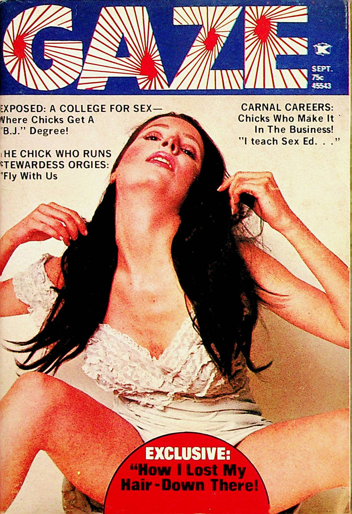 Gaze Digest   A College For Sex -  A "B.J." Degree!  September 1973     060524lm-p
