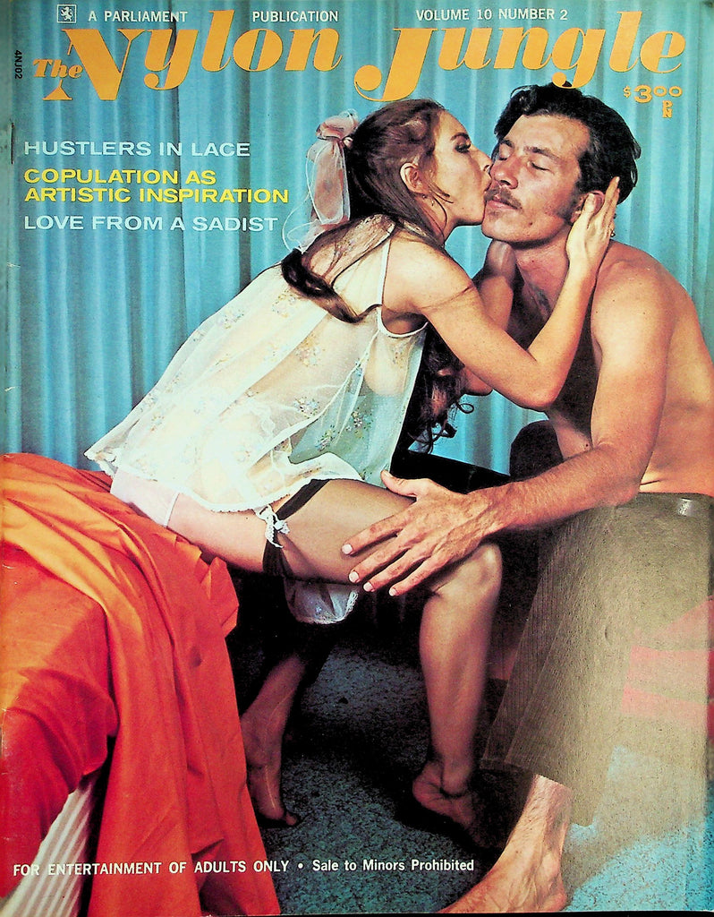 The Nylon Jungle Magazine  Hustlers In Lace / Love From A Sadist / Legman's Treat  vol.10 #2  1972 Parliament   062426lmp-GSC