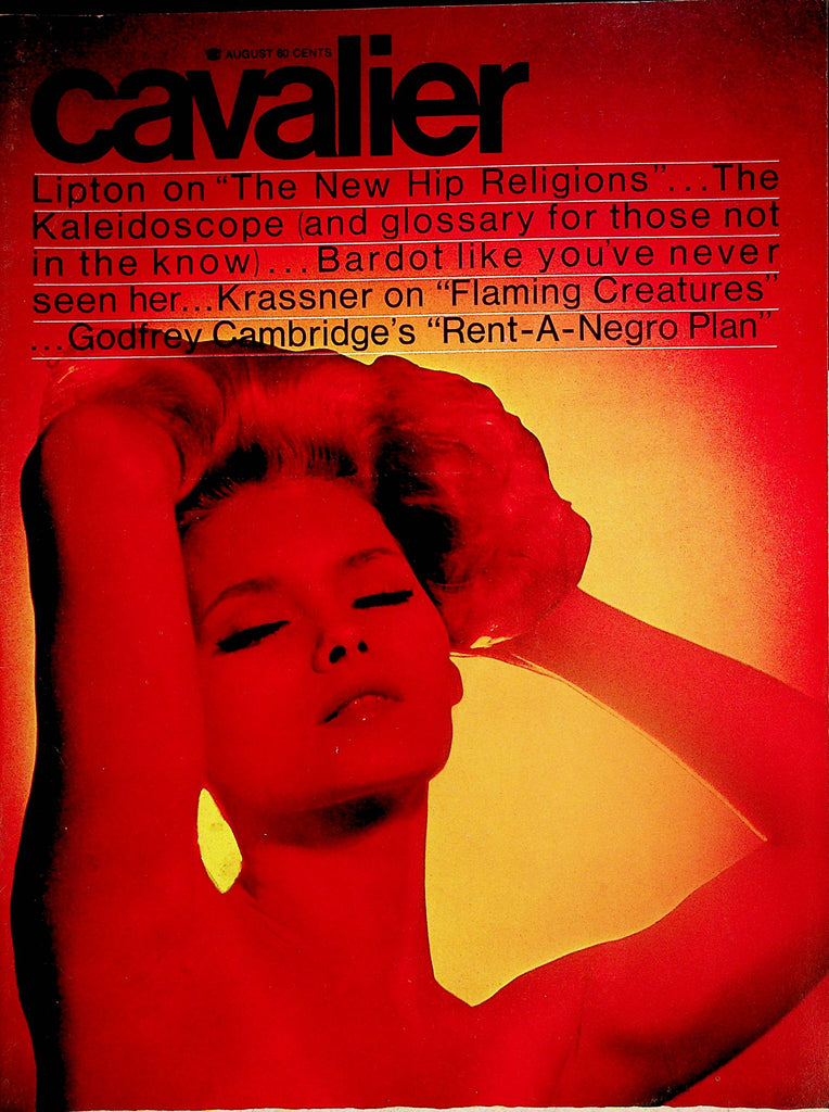 Cavalier Magazine   Bridget Bardot / Nights In The Rustic by Hunter S. Thompson  August 1967      120824lm-p