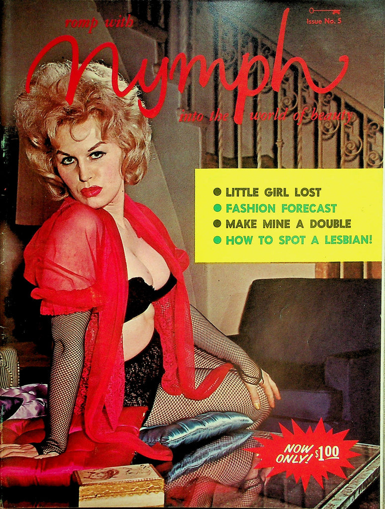 Nymph Magazine  Make Mine A Double! / Synonym For Sex Sultry Karen  #5 1963  060226lmp-GSC