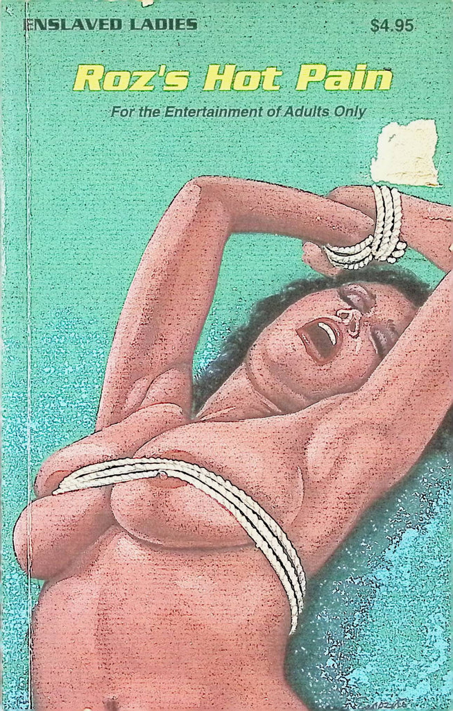 Roz's Hot Pain Enslaved Ladies Bondage EL-118 1993 Star Distributors Adult Paperback Novel-080224AMP