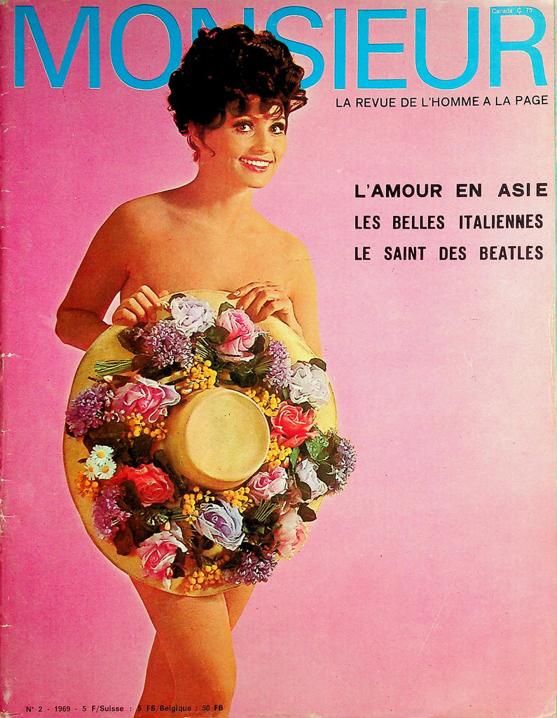 Monsieur Magazine  Centerfold Girl Bruna #2 1969   040226lmp