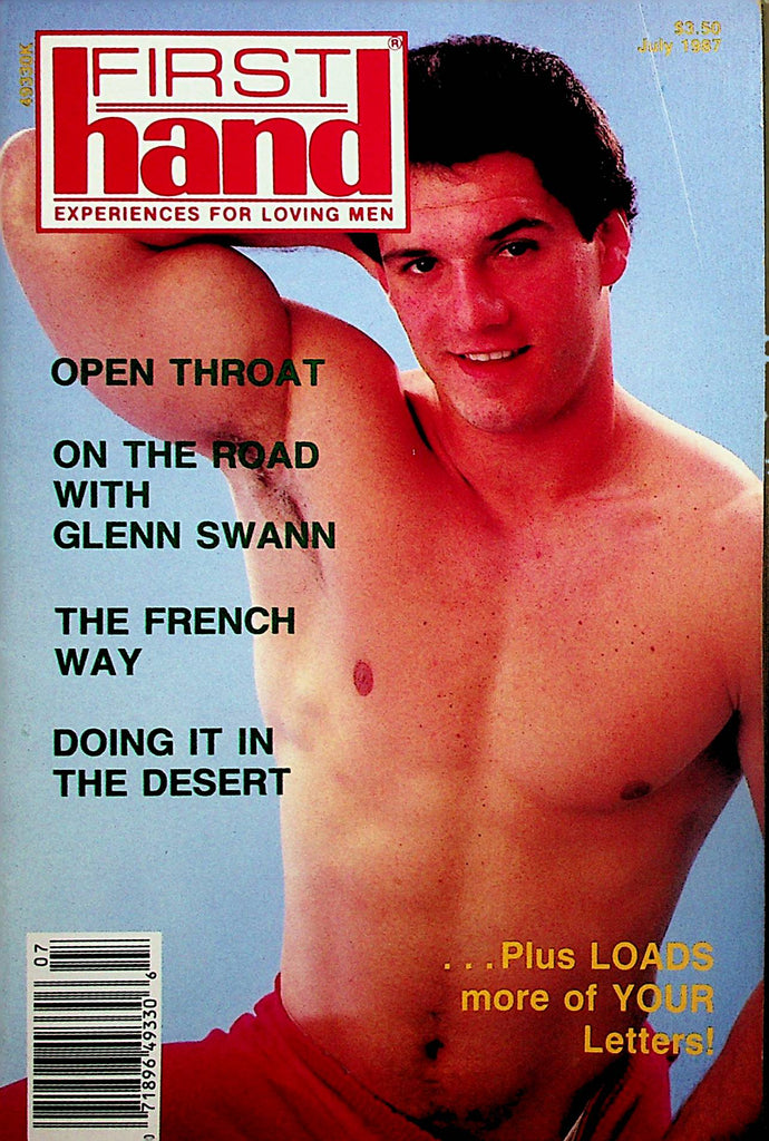 First Hand Gay Digest   Open Throat / The French Way  July 1987       090923lm-p