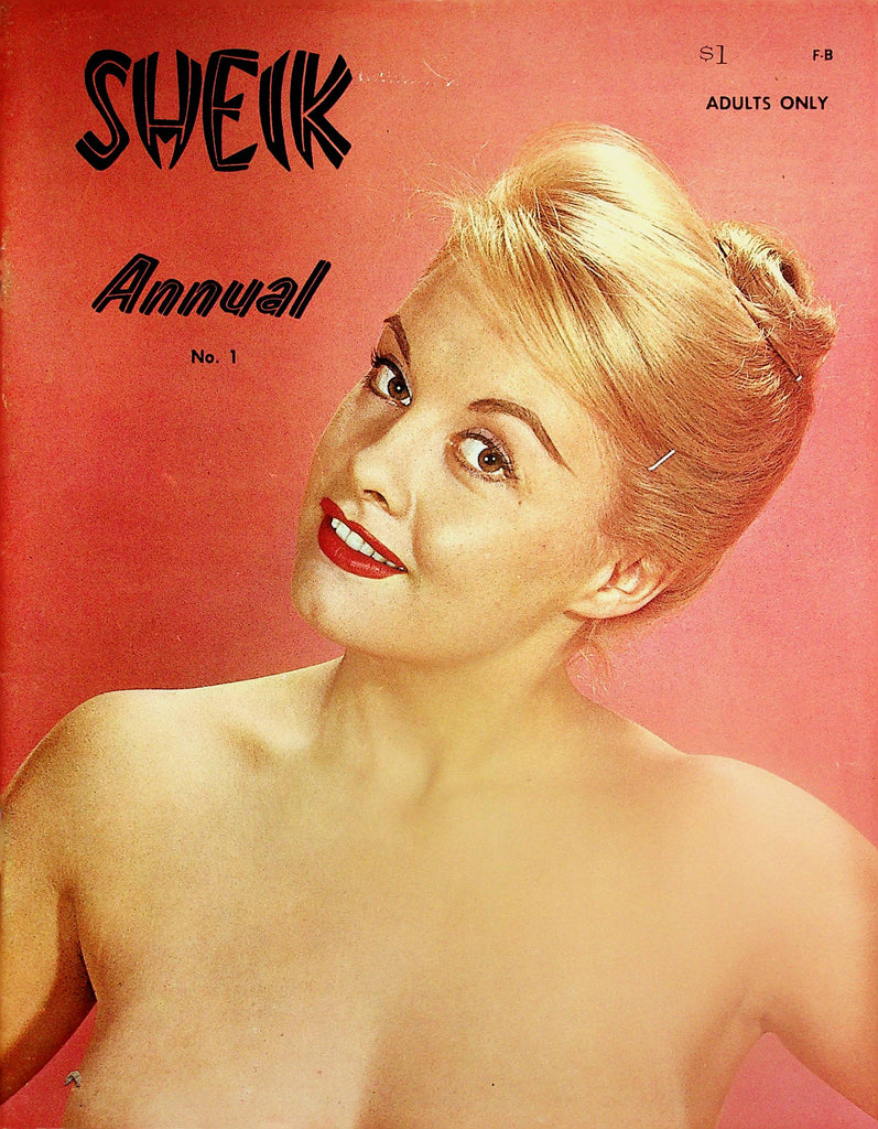 Sheik Annual Magazine  Harem Girl Discovery Gail Vandermost   #1  1963    091625lm-p