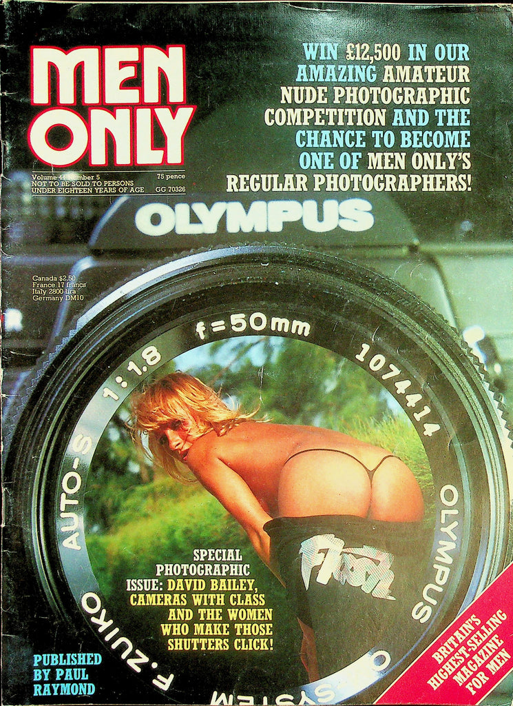 Men Only Magazine  Special Photographic Issue  Centerfold Marguerita  vol.44 #5 1979  Paul Raymond    030826lmp