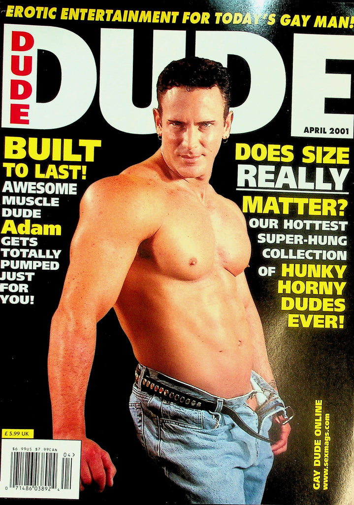 Dude Gay Magazine  Awesome Muscle Dude Adam  April 2001   032426lmp