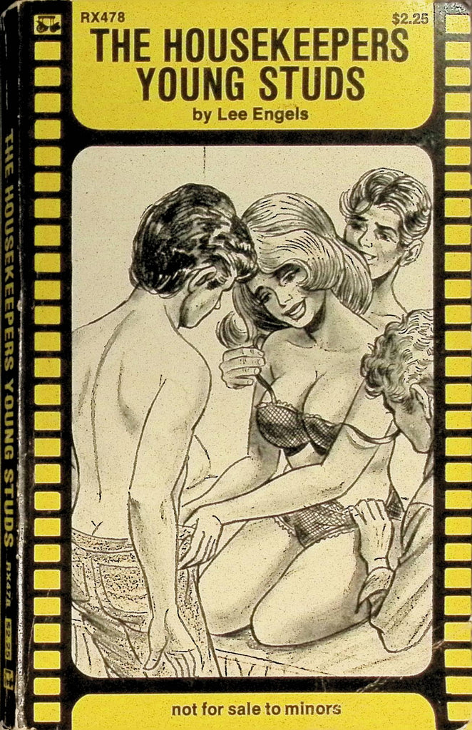 The Housekeeper's Studs by Lee Engels RX478 1977 Surree LTD Adult Paperback Novel 082725AMP