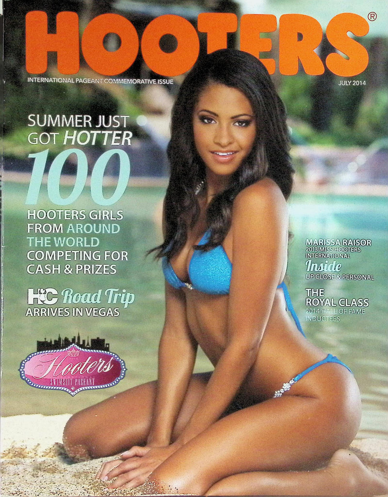 Hooters Magazine July 2014 Marissa Raisor 2013 Miss Hooters International   100426LLP