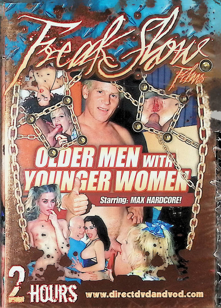Older Men With Younger Women DVD Max Hardcore Freak Show Films 2hrs Caballero 031824tsdvd