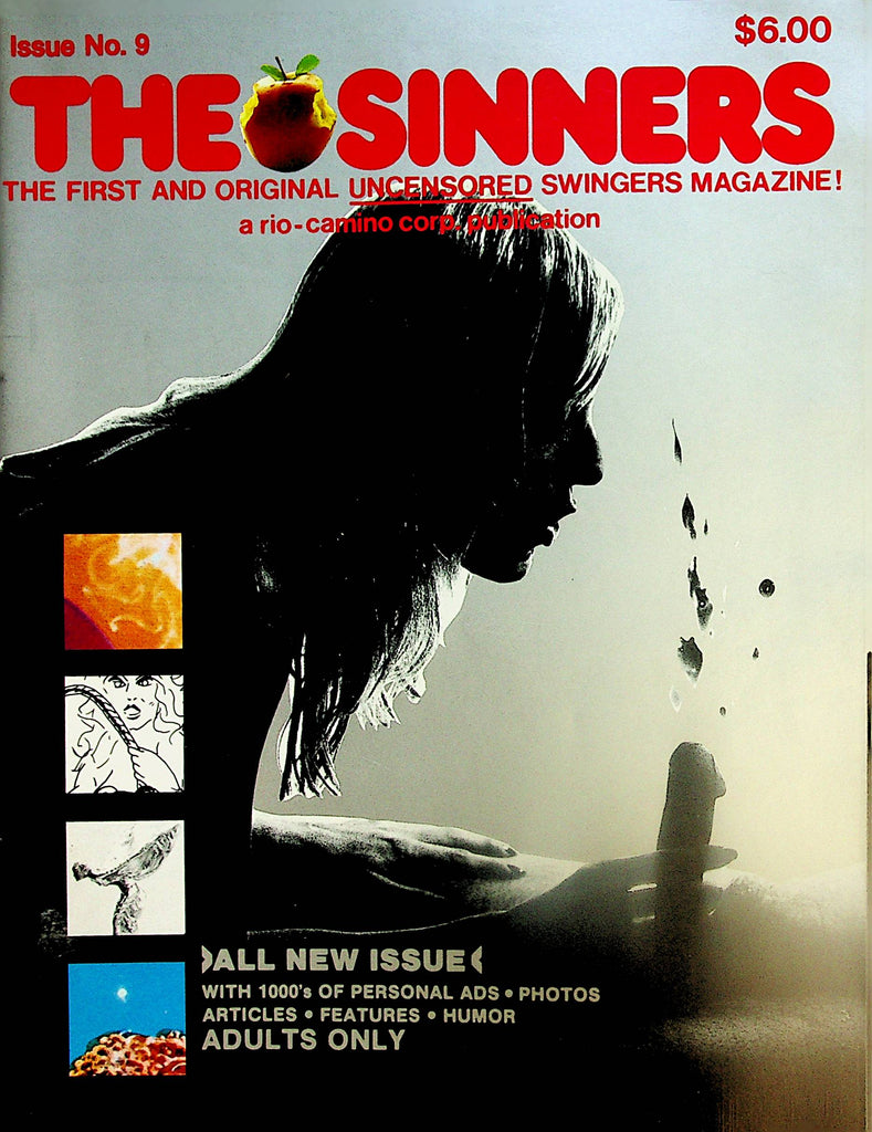 The Sinners Swingers Contact Magazine  1000's of Ads, Photos, Features, Humor  #9 1980   081824lm-p