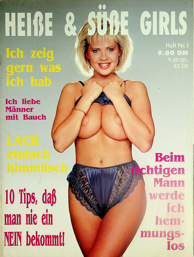 Heibe & Sube Girls German International Magazine  #1  1990's    021324lmp-2
