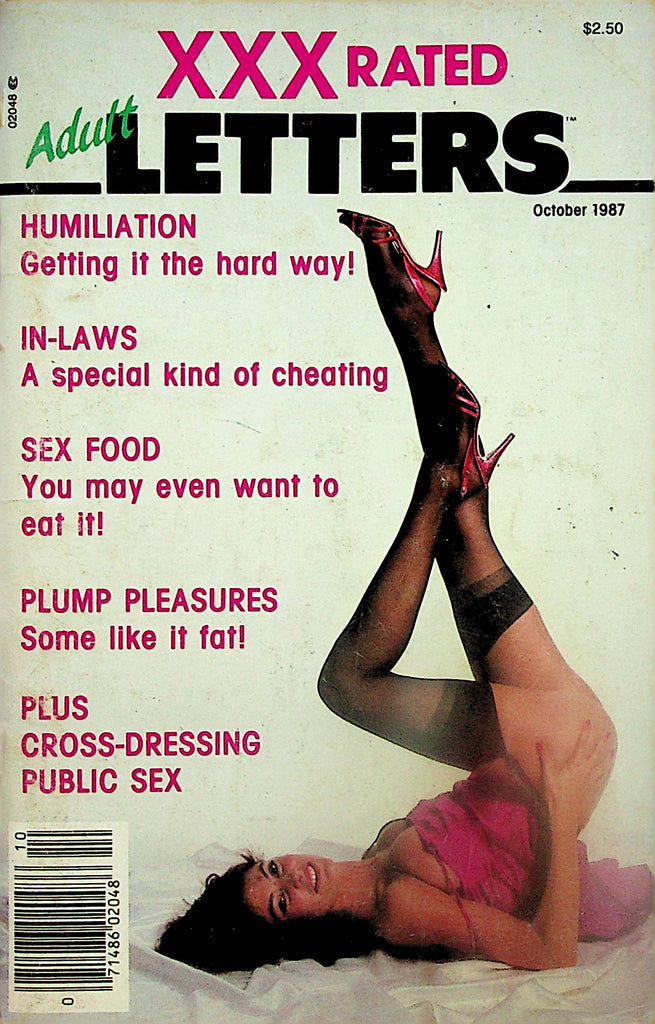 XXX Rated Adult Letters Digest   Getting It The Hard Way! / Sex Food  October 1987    060624lm-p