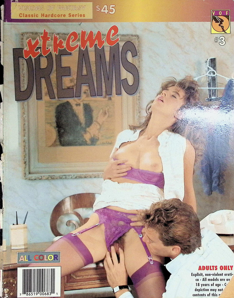 Xtreme Dreams Magazine #3 Vision of Fantasy Classic Hardcoe Series 1980s  091226LLP