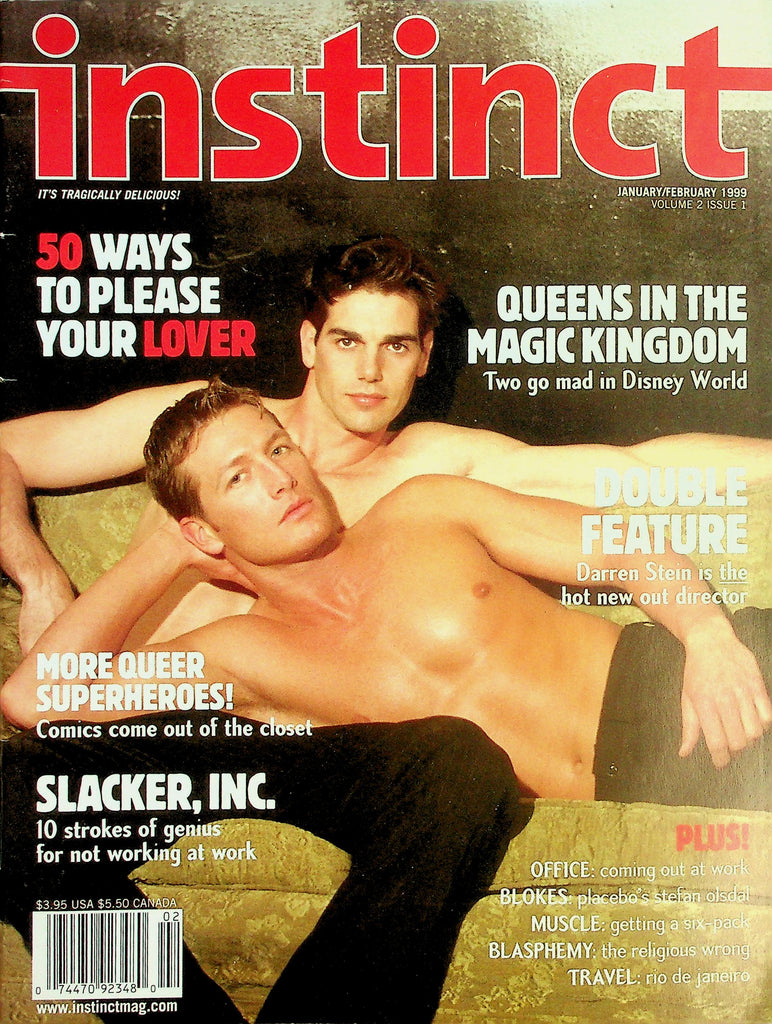 Instinct Gay Interest Magazine  50 Ways To Pleas Your Lover   January 1999     042226lmp