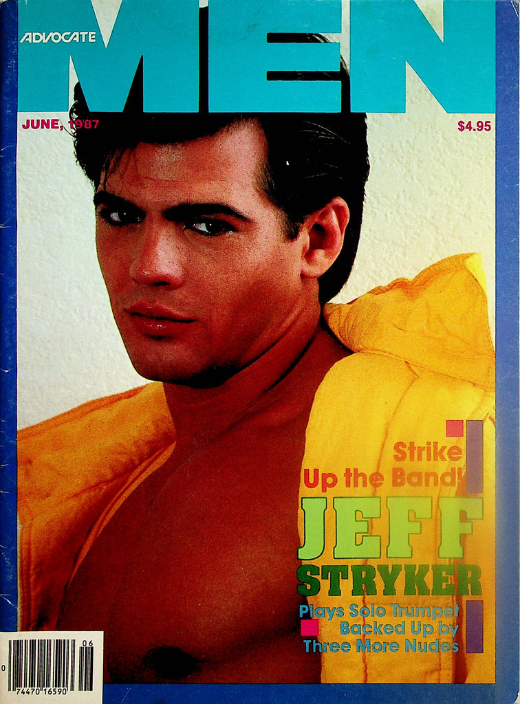 Advocate Men Gay Magazine  Jeff Stryker  June 1987  111623lm-p