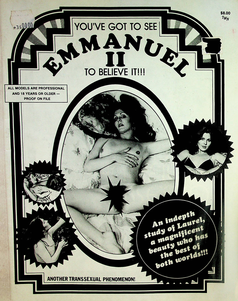 You've Got To See Emmanuel II To Believe It Transsexual Phenomenon Magazine  Laurel 1989  London Enterprises   011624lm-p2