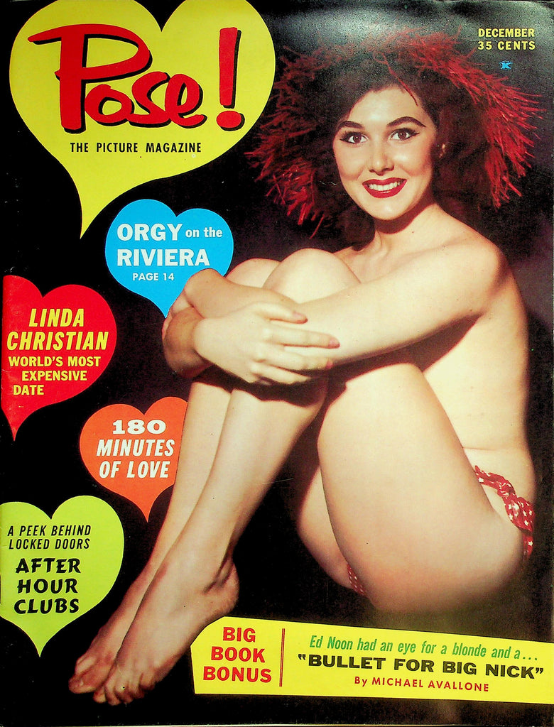 Pose ! Magazine  Linda Christian / Orgy On The Riviera  December 1958    052726lmp-GSC