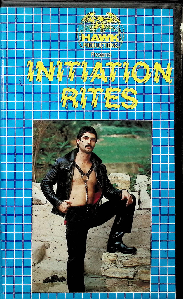 Initiation Rites HAWK Productions Leather Men 1981 Gay Male VHS 091724AMPVHS