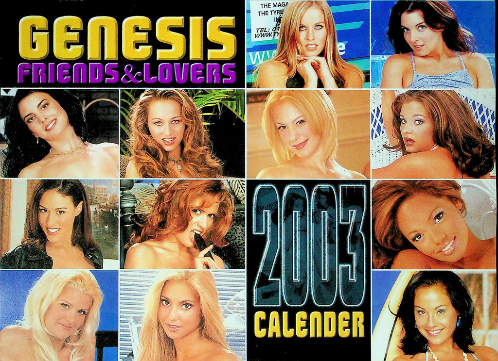 Genesis Magazine Supplement Friends & Lovers 2003 Calendar 081925RP-