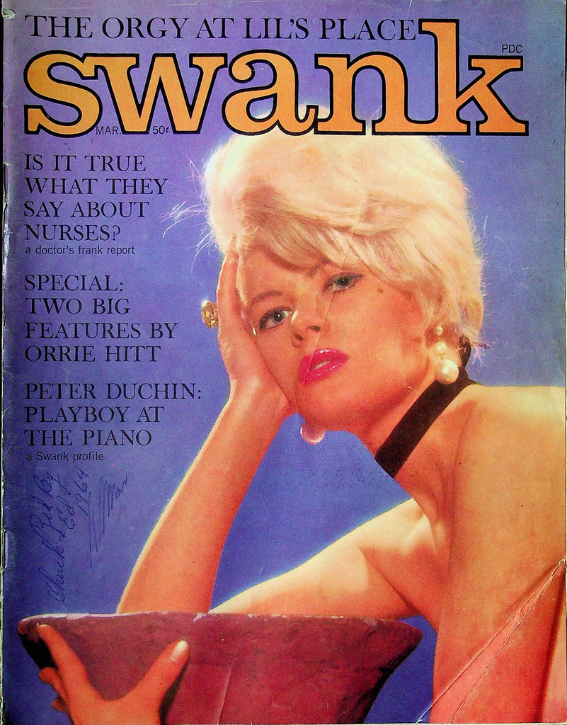 Swank Magazine Peter Duchin March 1964 111324RP