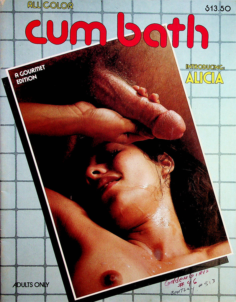 Cum Bath Magazine  Introducing: Alicia   1980's  Gourmet Edition      062823lm-p