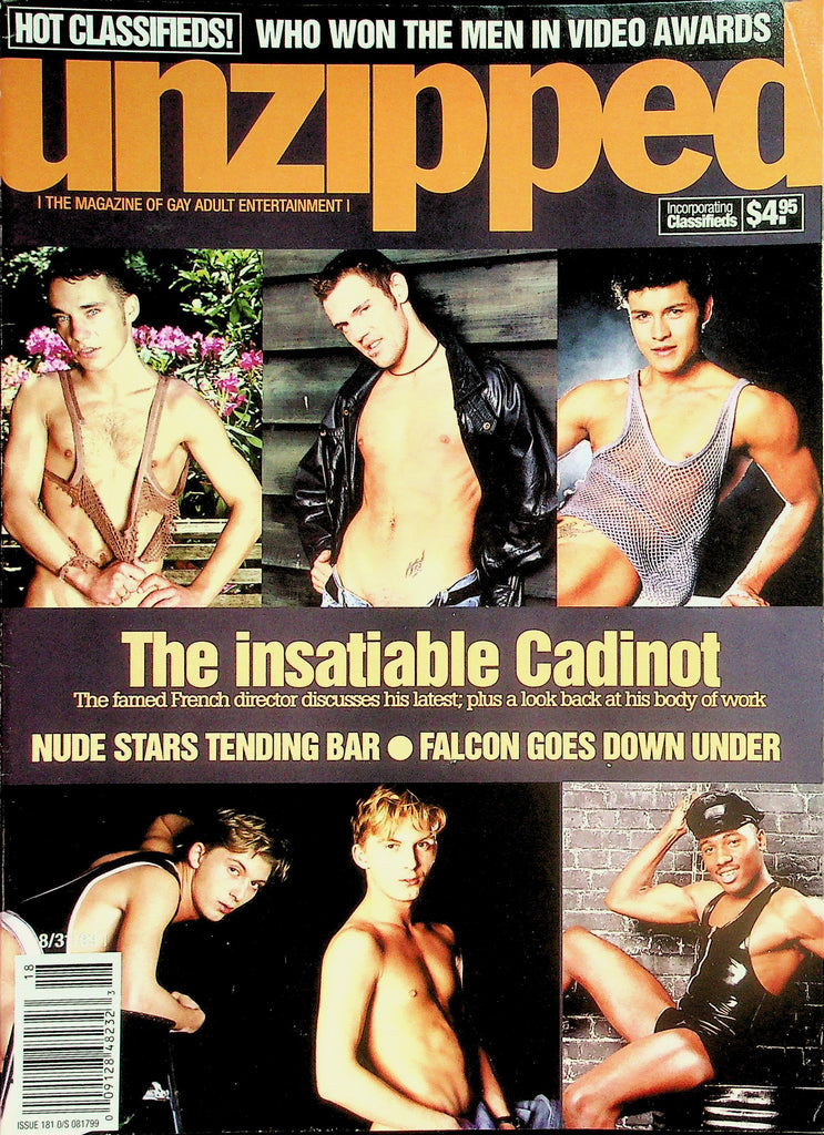 Unzipped Gay Magazine  The Insatiable Cadinot / Nude Stars-Falcon Down Under 08/31/99   042426lmp
