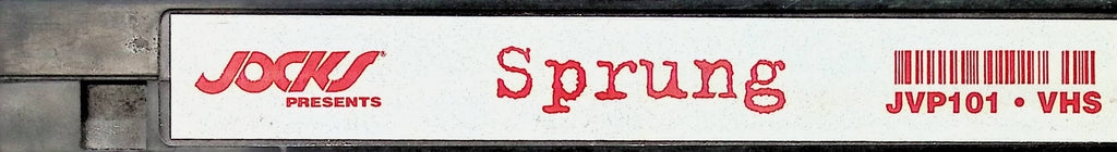 Sprung JVP101 Addison Scott, Caesar, Cameron Fox Jocks Gay Male VHS 100324AMPVHS