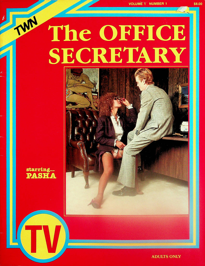 The Office Secretary Transsexual Magazine   Starring Pasha  vol.1 #1  1989   092025lm-p