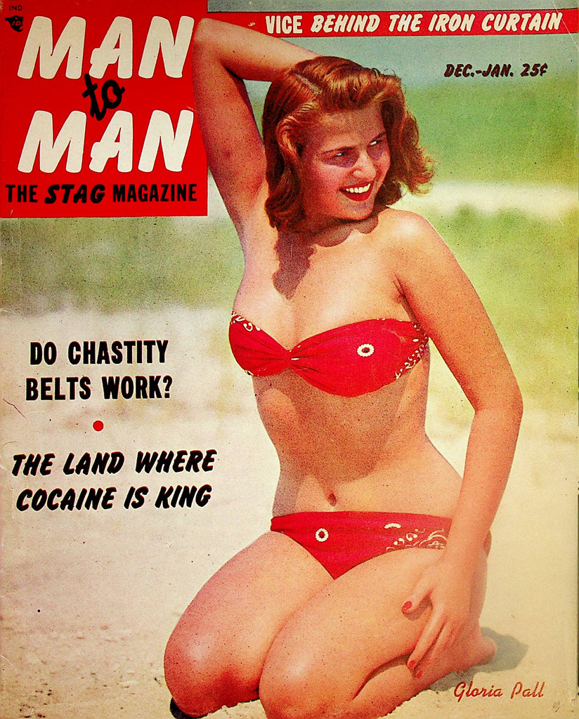 Man To Man Magazine  Covergirl Gloria Pall  December / January 1951   041124lm-p