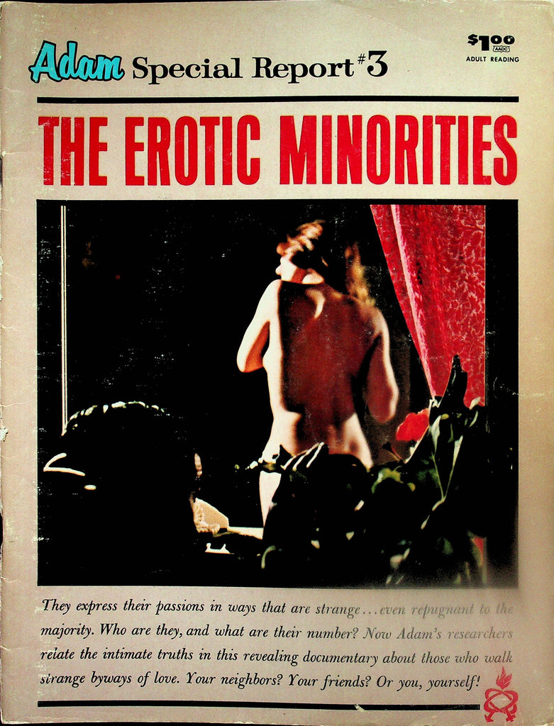 Adam Special Report Magazine   The Erotic Minorities  #3 1969    102125lm-p