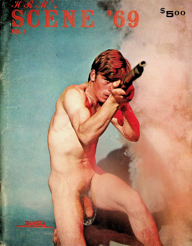 HRM's Scene '69 Magazine  Male Nude Models  1960's    060224lm-p