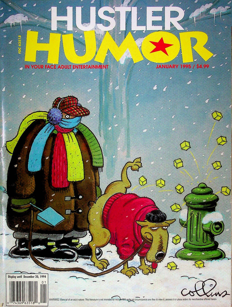 Hustler Humor Magazine Honeymoon's Over January 1995 092524RP