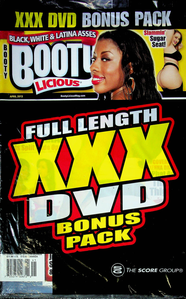 Bootylicious Magazine Slammin' Sugar Seat April 2013 SEALED W/DVD 121724RP