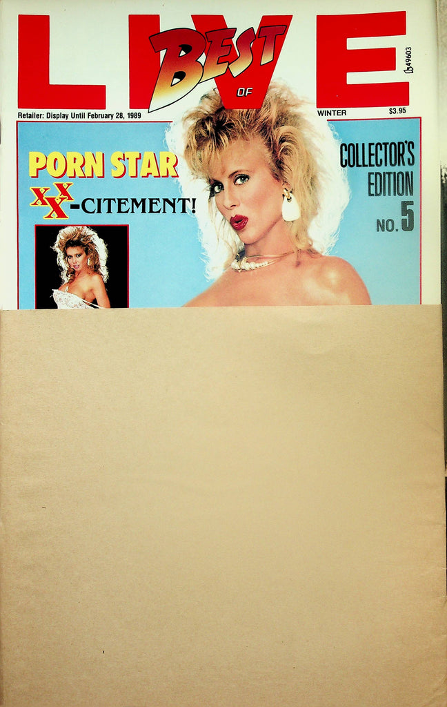 Best Of Live Magazine  Blondi, Jamie Summers, Janette Littledove  #5  Winter 1989   101925lm-p