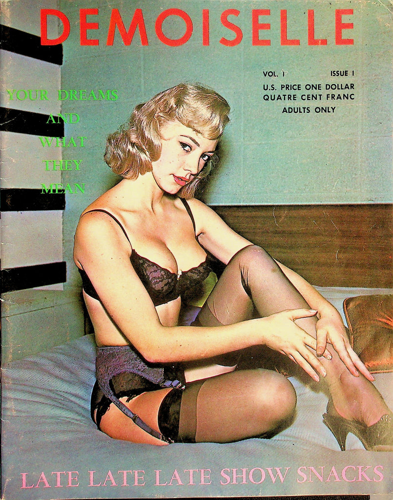 Demoiselle Magazine  Your Dreams And What They Mean / Suzi Flynn  vol.1 #1  1960's    082326lmp-GSC