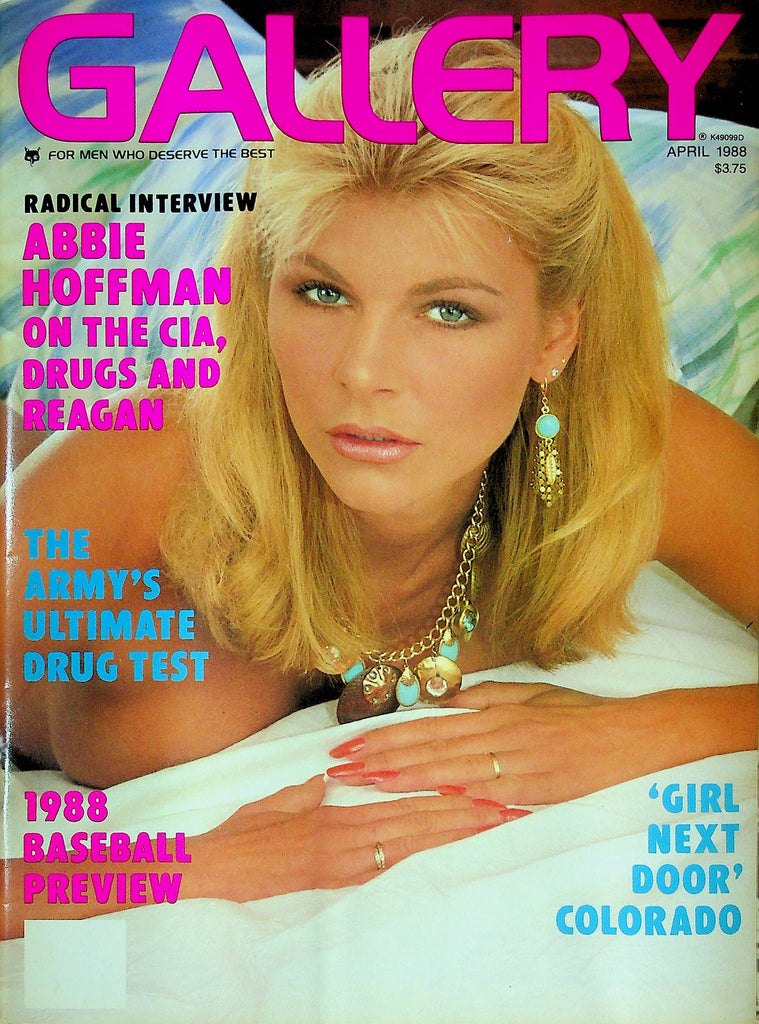 Gallery Magazine Abbie Hoffman Interview April 1988 031924RP