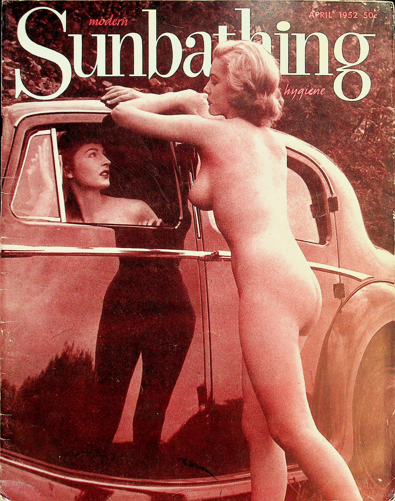 Modern Sunbathing and Hygiene Nudist Magazine  A Place In The Sun / Sun Ranch  April 1952        031726lmp