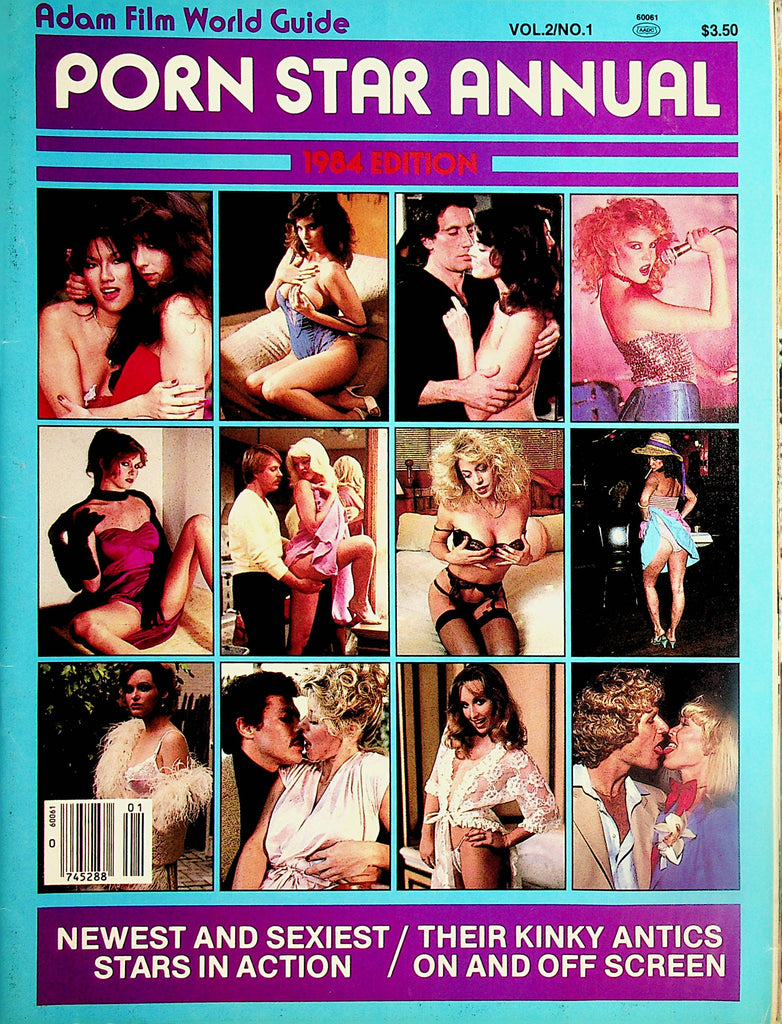Adam Film World Guide Porn Star Annual Magazine  Joanna Storm, Shauna Grant, Mai Lin and More!   1984  Edition  050224lm-p2